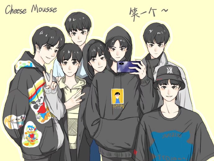 时代少年团超话73#时代少年团 星芒初现#整理相册发现的q版宝贝们