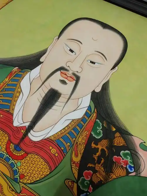 真武大帝玄天上帝四尺三尺重彩手绘