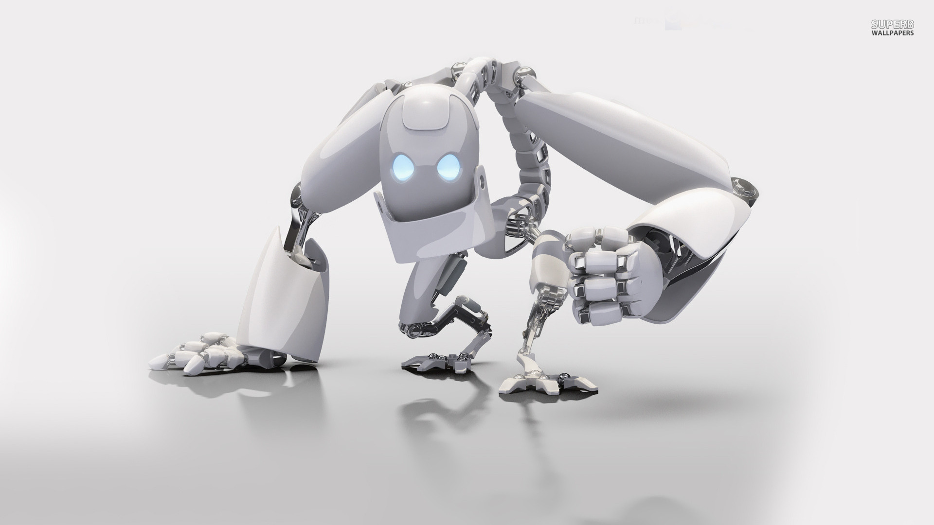 3d机器人高清桌面壁纸