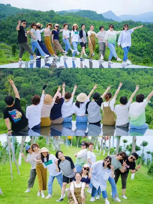 团队拍照指南22个公司团建合照姿势分享