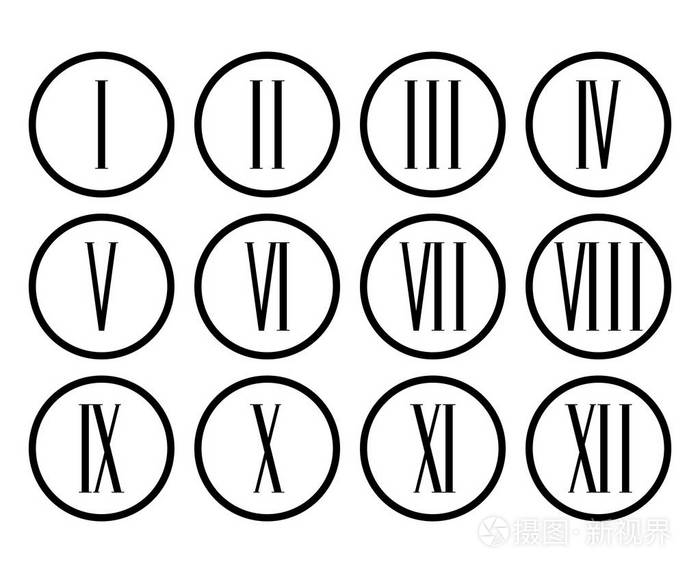 罗马数字集集合