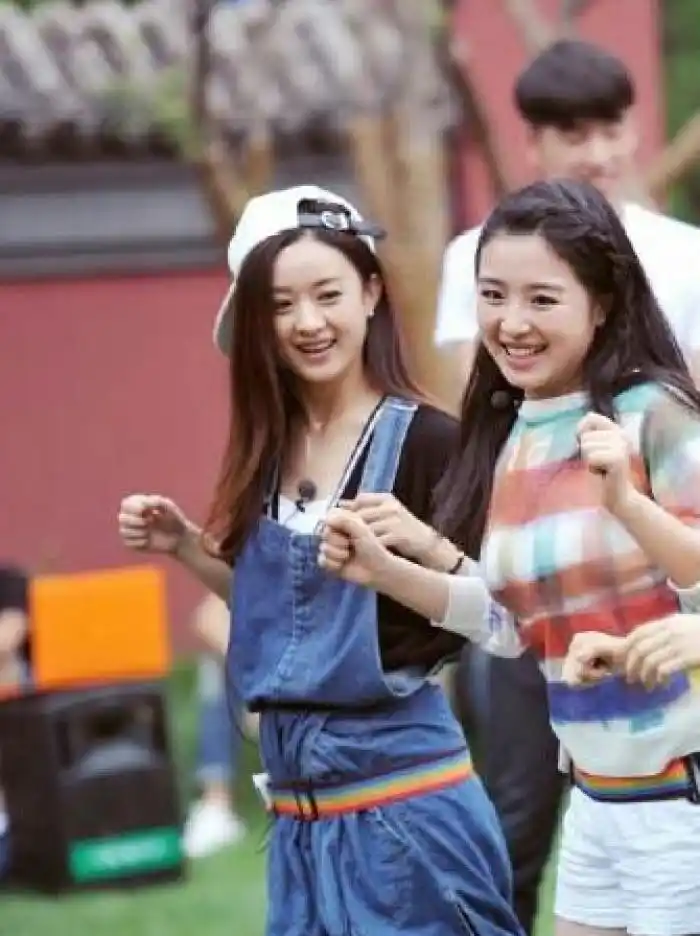 如颖随行 赵丽颖 偶像来了 张含韵