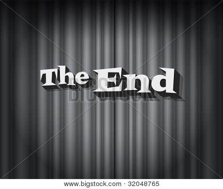 电影结束屏幕-jpg 版本