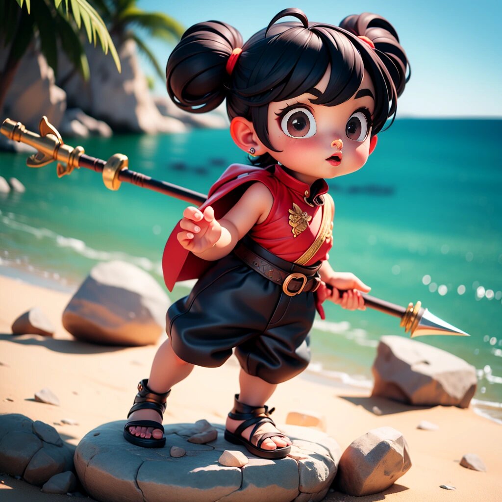 q版哪吒高清壁纸