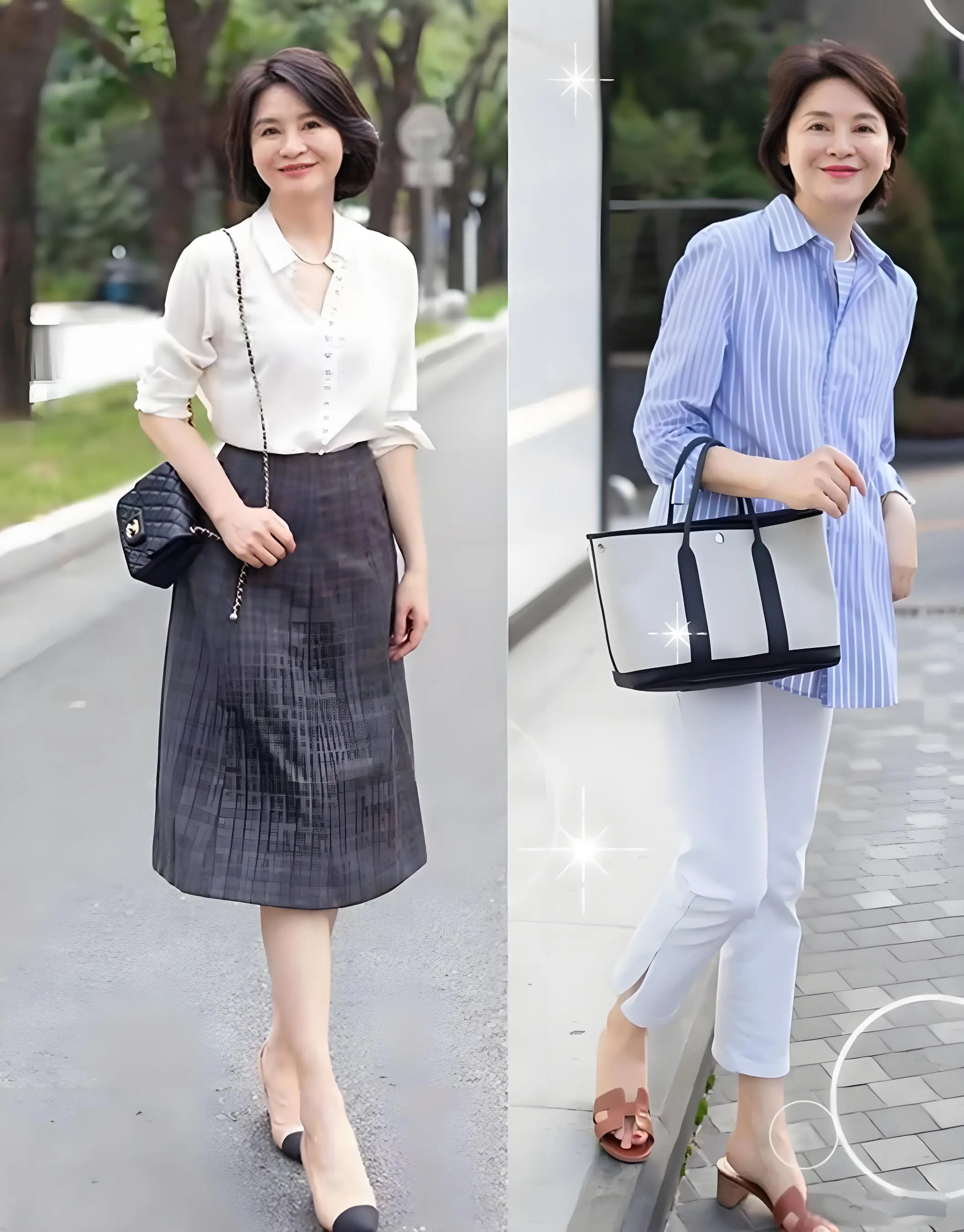 50岁女人不年轻也不装嫩,这些"反油腻"穿搭,轻松摆脱大妈感!