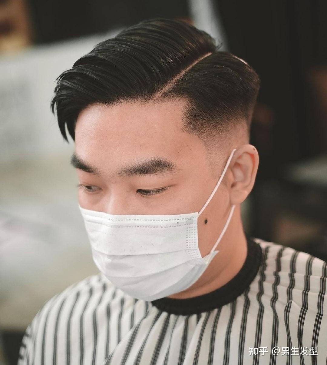 look5:港风偏分发型