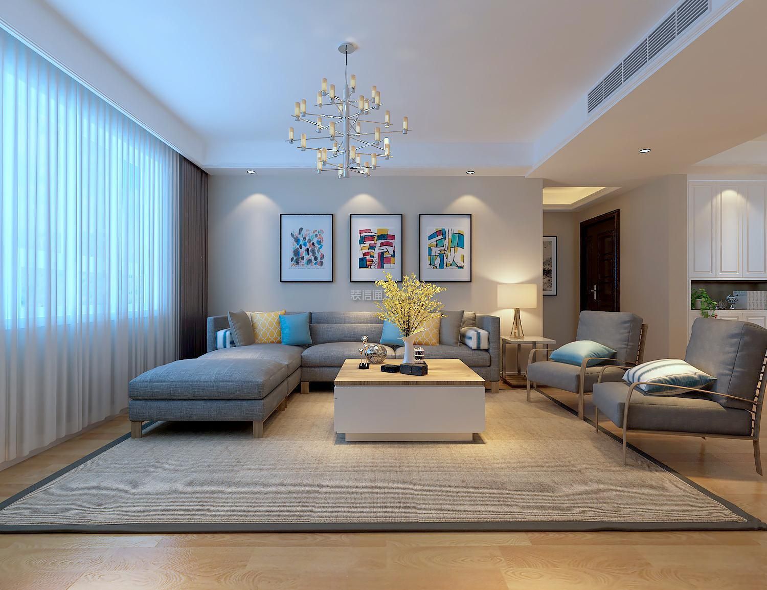 客厅吊顶装饰设计 客厅吊顶效果图大全图片