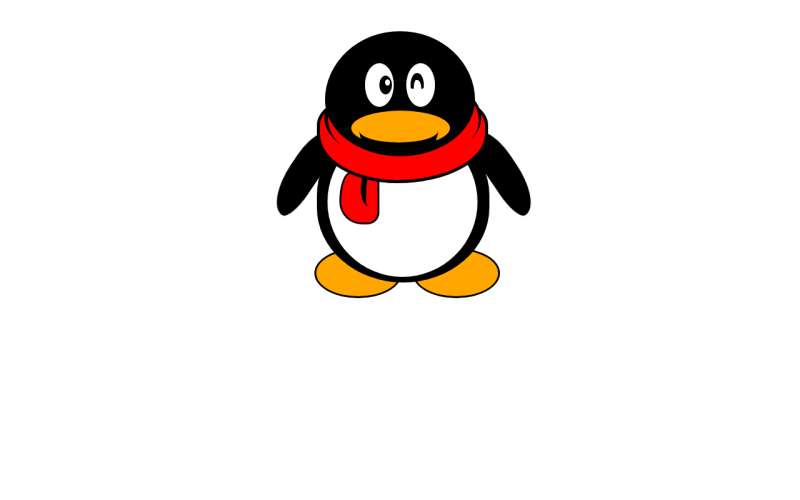 纯css3绘制qq企鹅动画特效