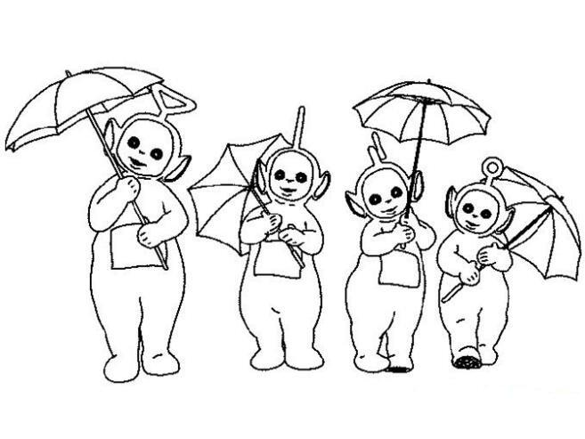 动画片上的卡通人物简笔画