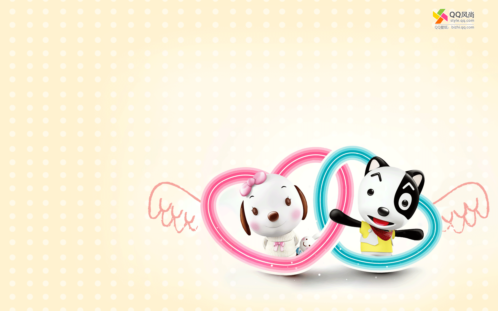 可爱卡通动态图片高清电脑桌面主题壁纸下载大全