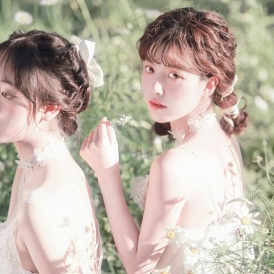 好看又仙气的闺蜜头像两人闺蜜姐妹头像可爱小清新