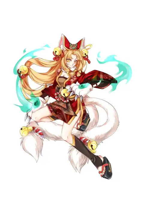 yys九命猫皮肤设计-猫妖神烦