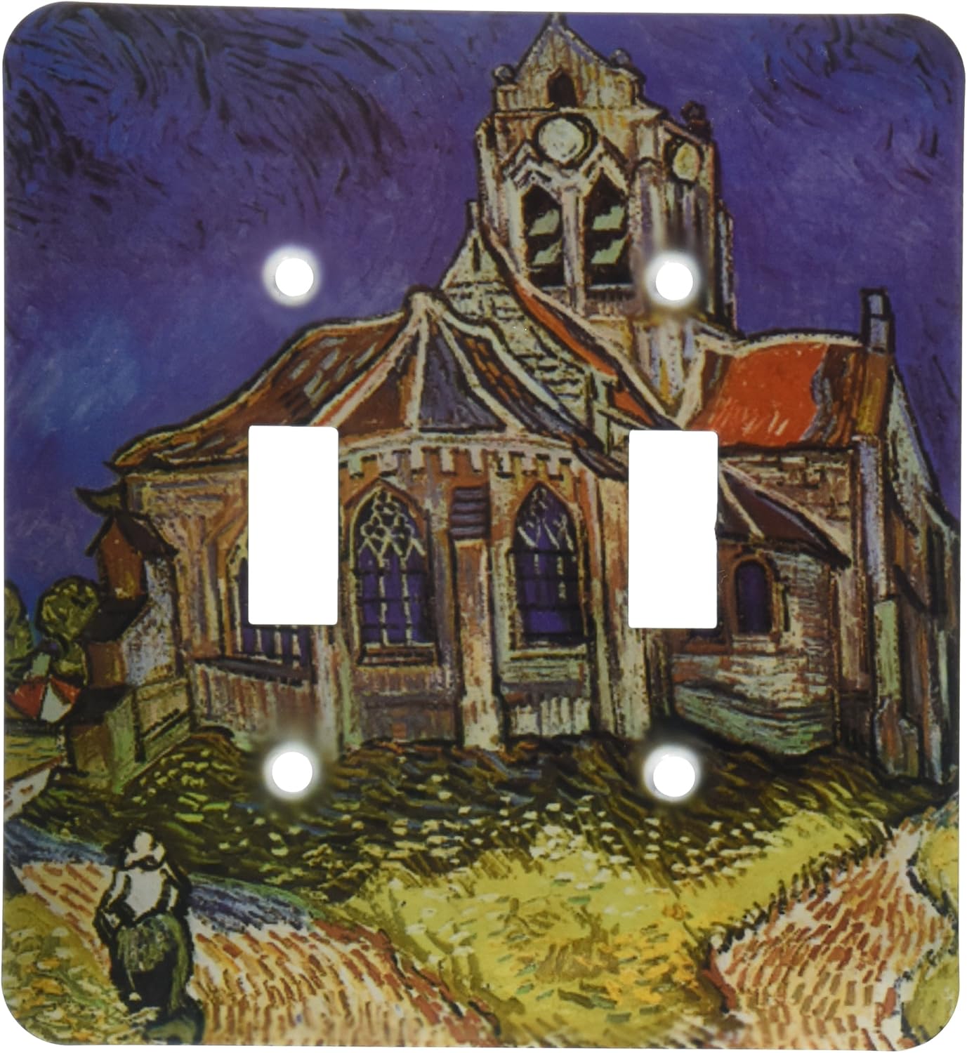 3drose lsp_128167_2 文森特梵高奥运教堂双拨动开关