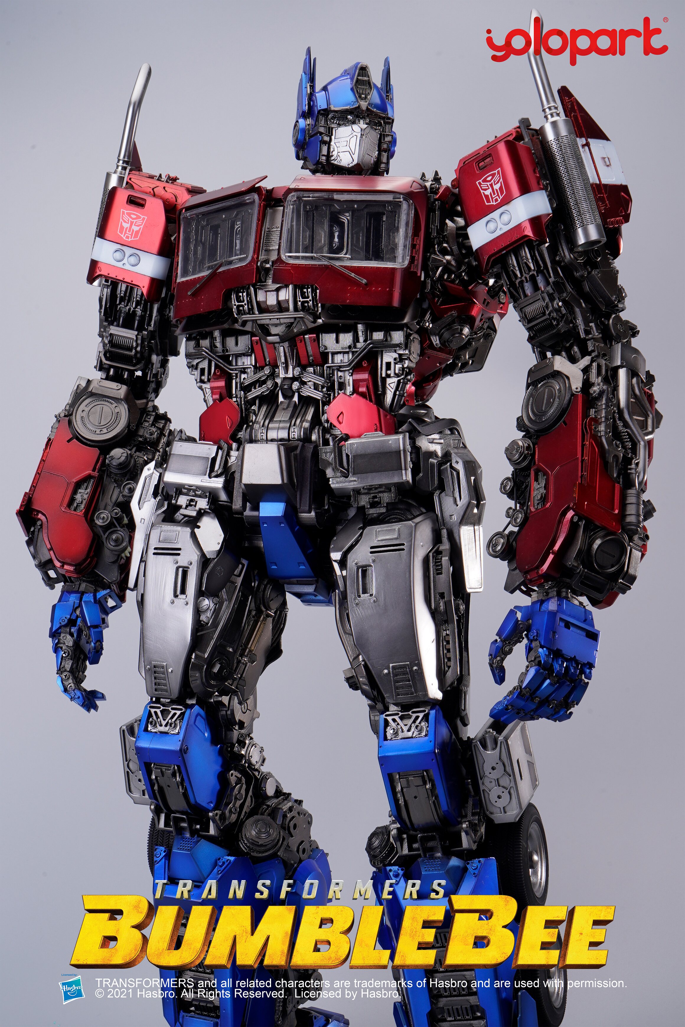 yolopark正版授权24寸大黄蜂外传擎天柱柯博文全身超可动【预售】