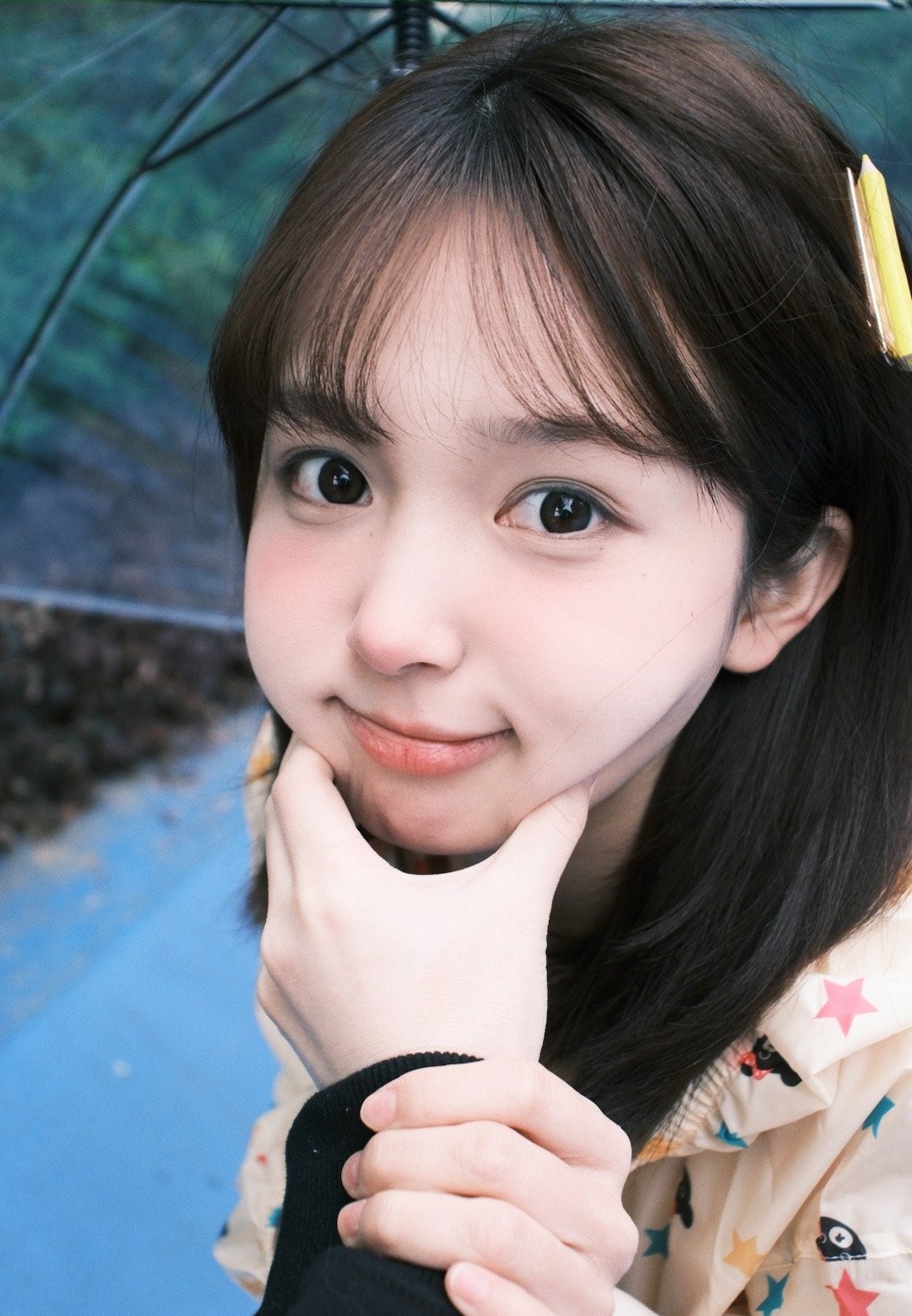 可爱女孩大头照  女神 676767 草莓果酱ox