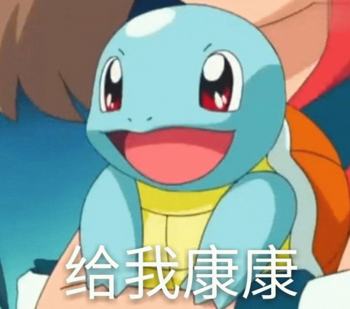 超可爱的杰尼龟表情包 可爱搞笑的憨批杰尼龟系列微信表情包合集