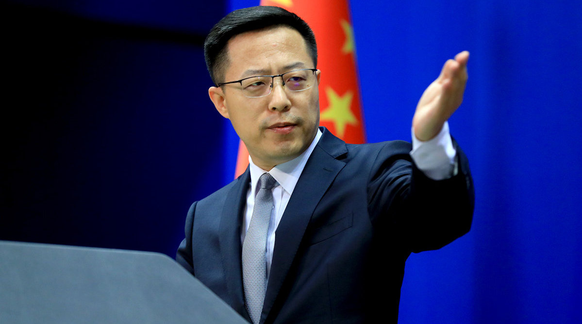 赵立坚奉劝英方个别政客停止拿中国说事##跟我看外交##与发言人相约